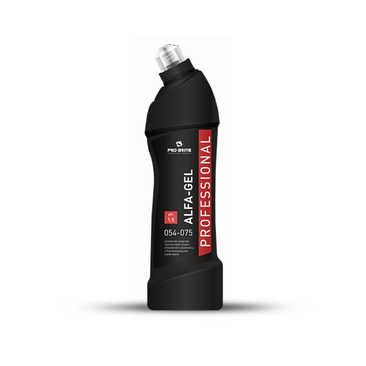 Чистящее ср-во для сантехники усиленного действия Pro-brite Alfa-gel 0,75л 054-075 (14)