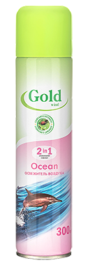 Освежитель воздуха "Gold Wind" Океан 300мл (12)