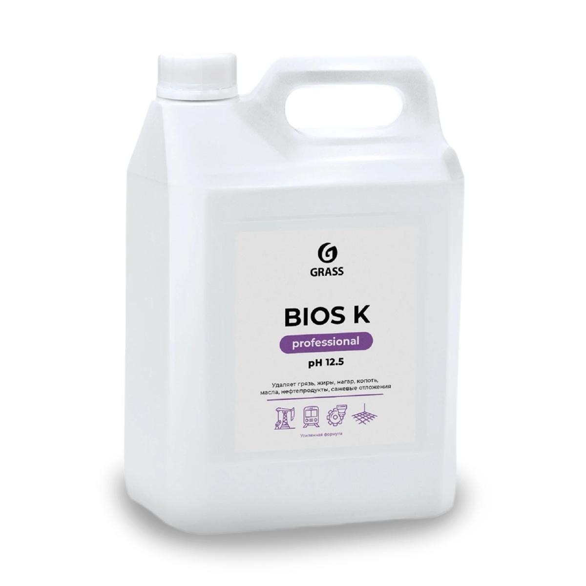 Grass: Биос-К 5,6кг высококонц. щелочное моющее ср-во / 125196 (4)