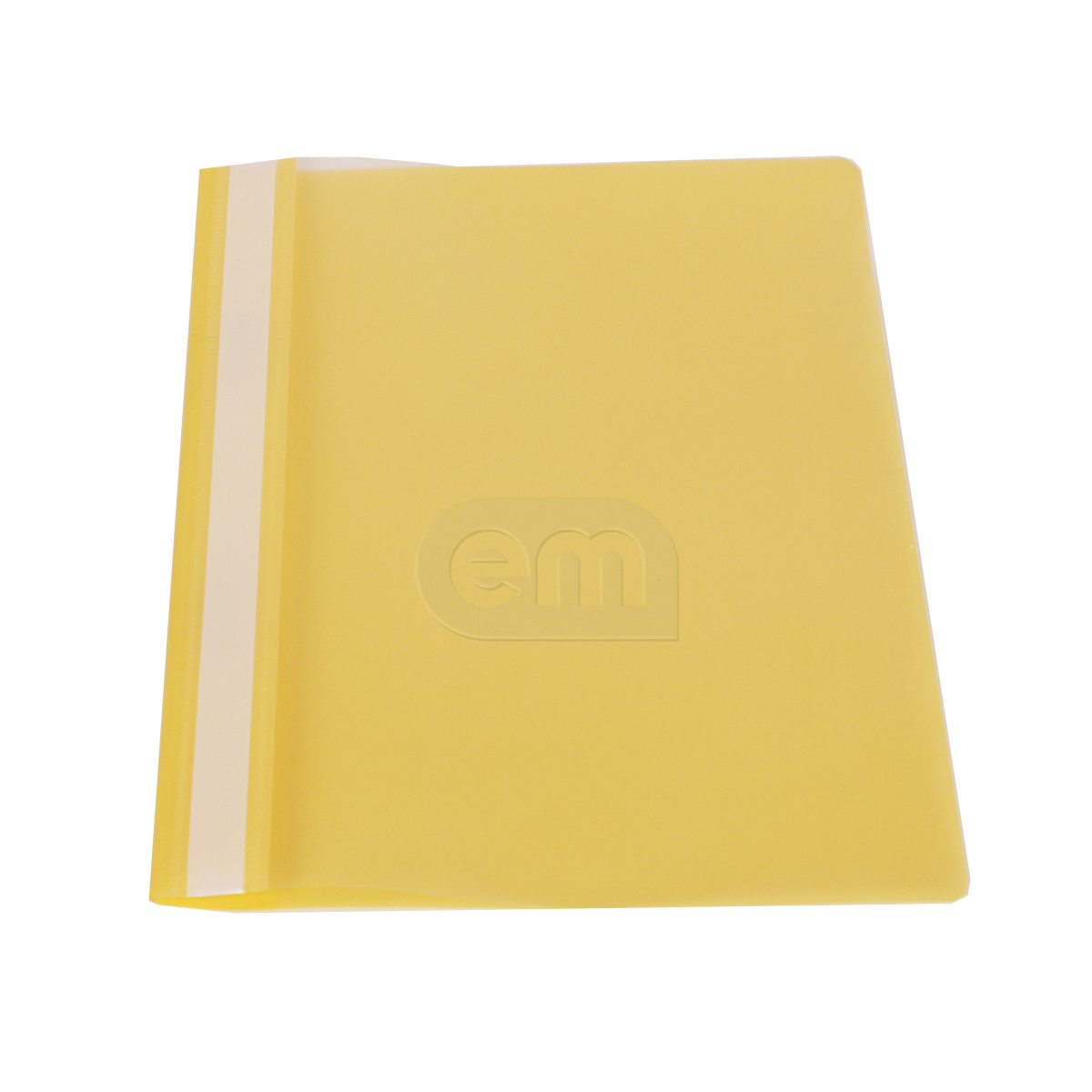 Папка-скоросшиватель А4 желтая (25)