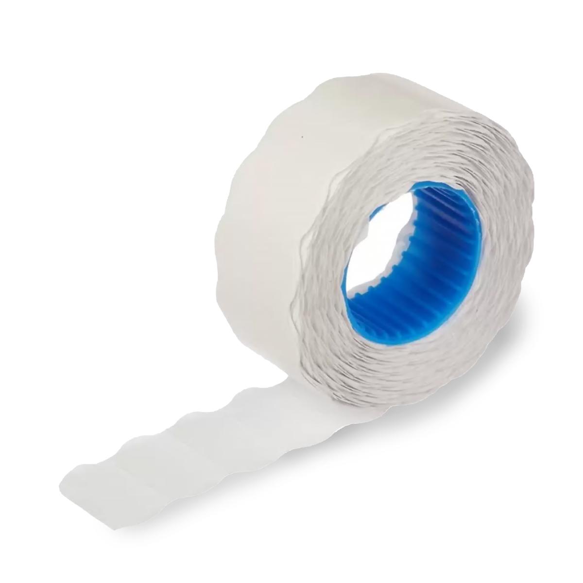 Лента для этикет-пистолета 22*12мм белая волна 800эт (5/100)