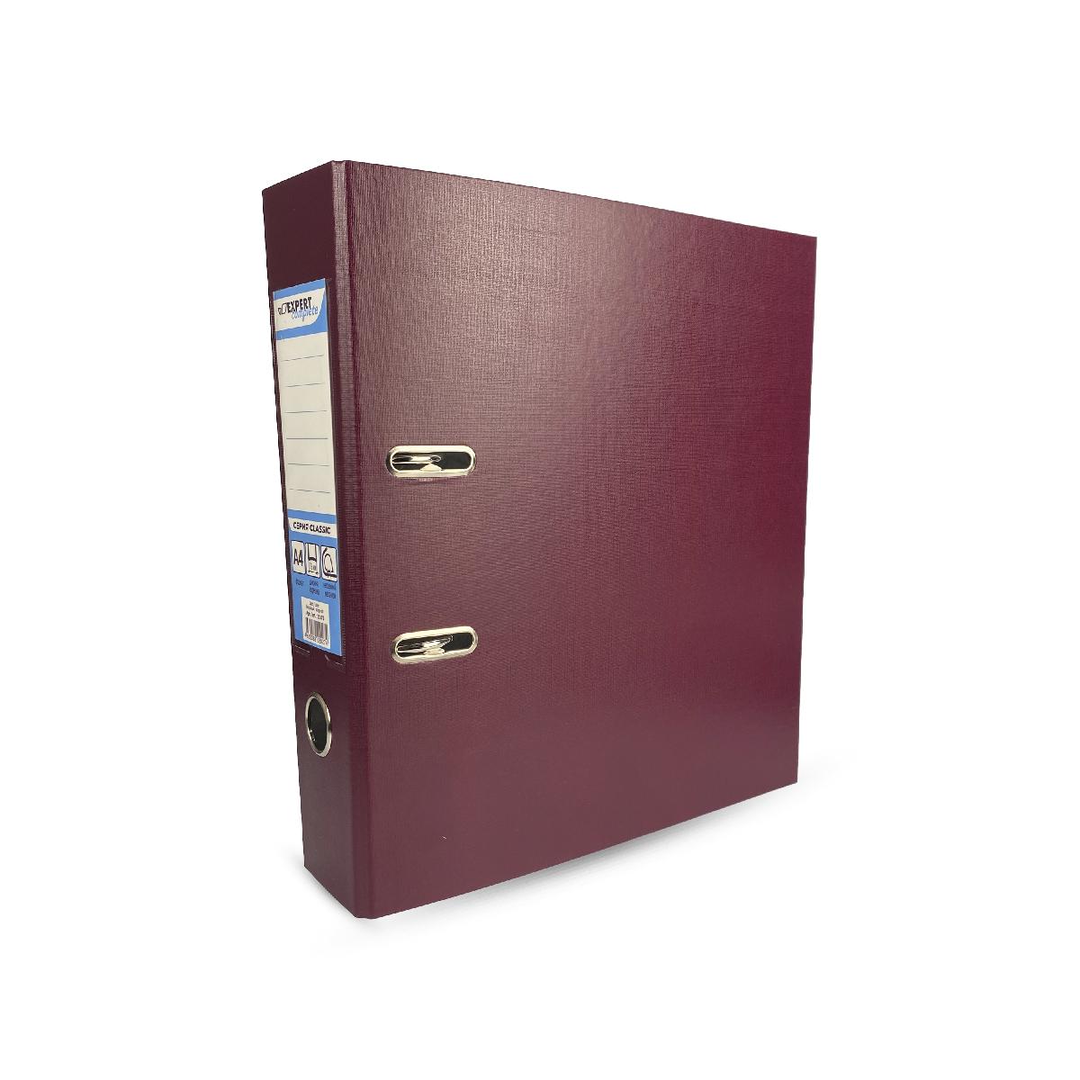 Папка-регистратор А4 70мм "Standart" бордовая