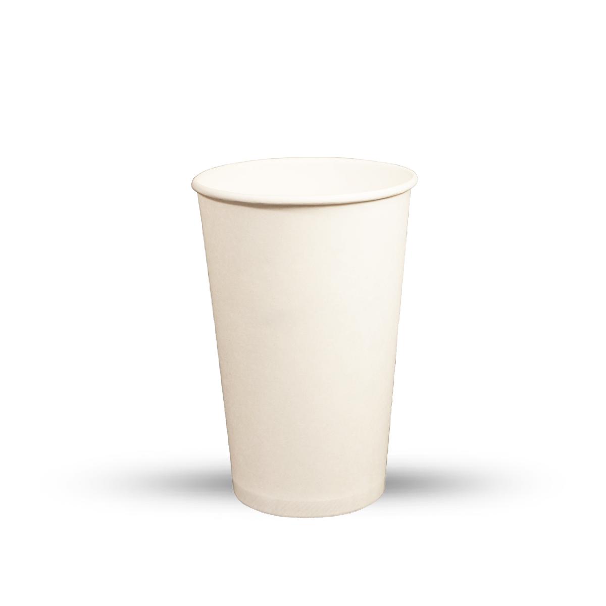 Стакан картонный 400мл белый d=90 "Е" (50/800)