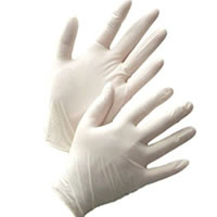 Перчатки латексные