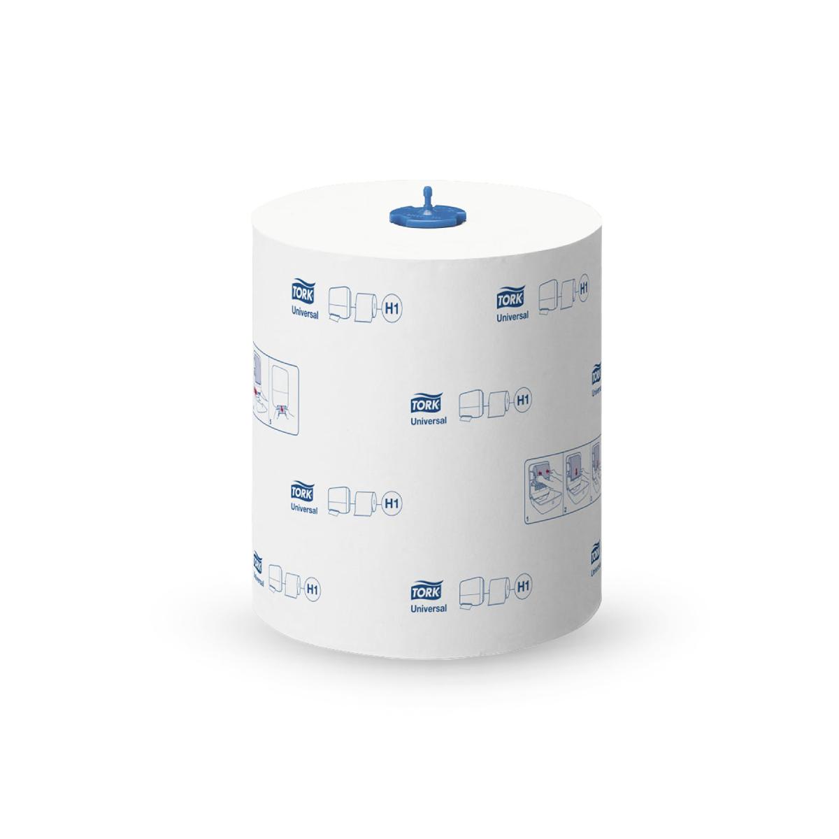 Бумажные полотенца 1-сл в рулоне 280м 1120л Tork Universal Matic H1 арт.290059 (6)