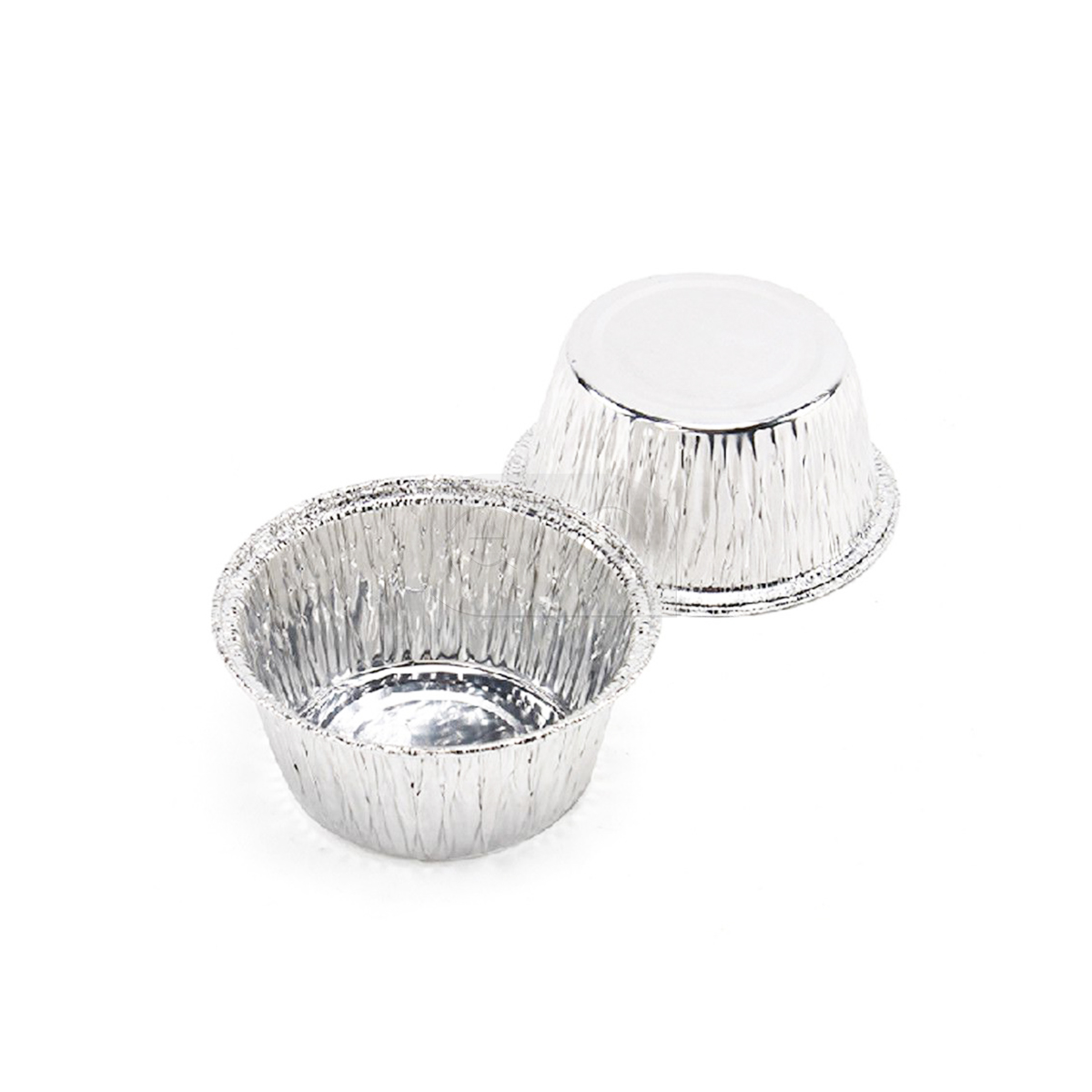 Форма для выпечки алюм. круглая 88*57*40мм d=57мм 125мл (150/3600)