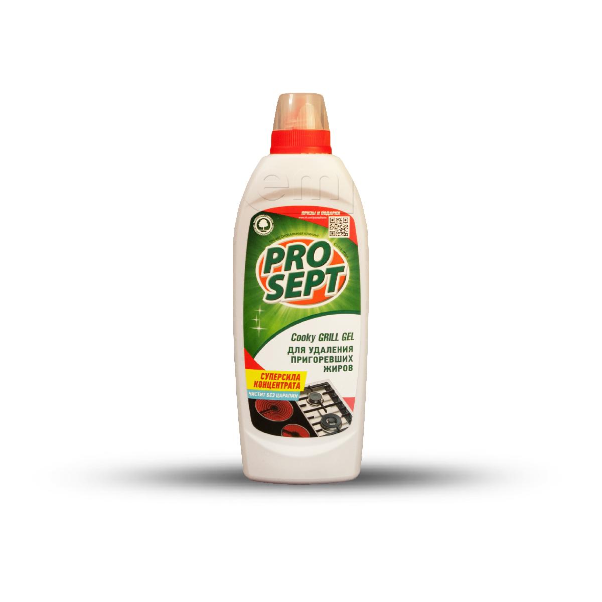 Жироудалитель гель для гриля и духовых шкафов Prosept Cooky Grill Gel Ph14 конц. 500мл (12)