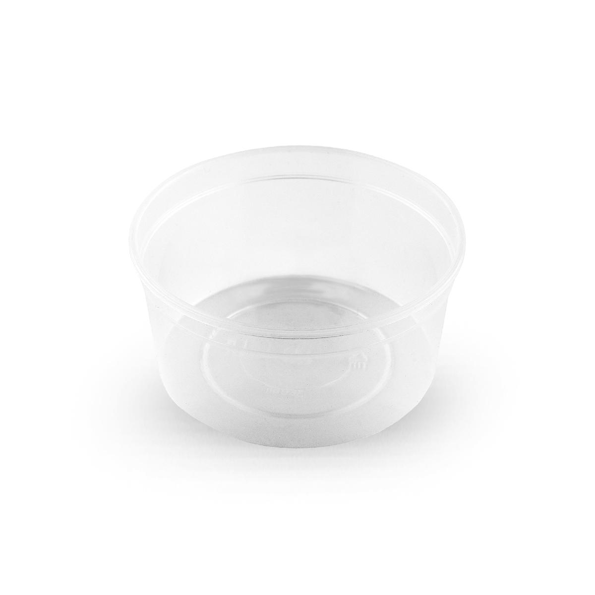 Контейнер круглый d110мм 360мл с прямым дном прозрачный PP (50/400)