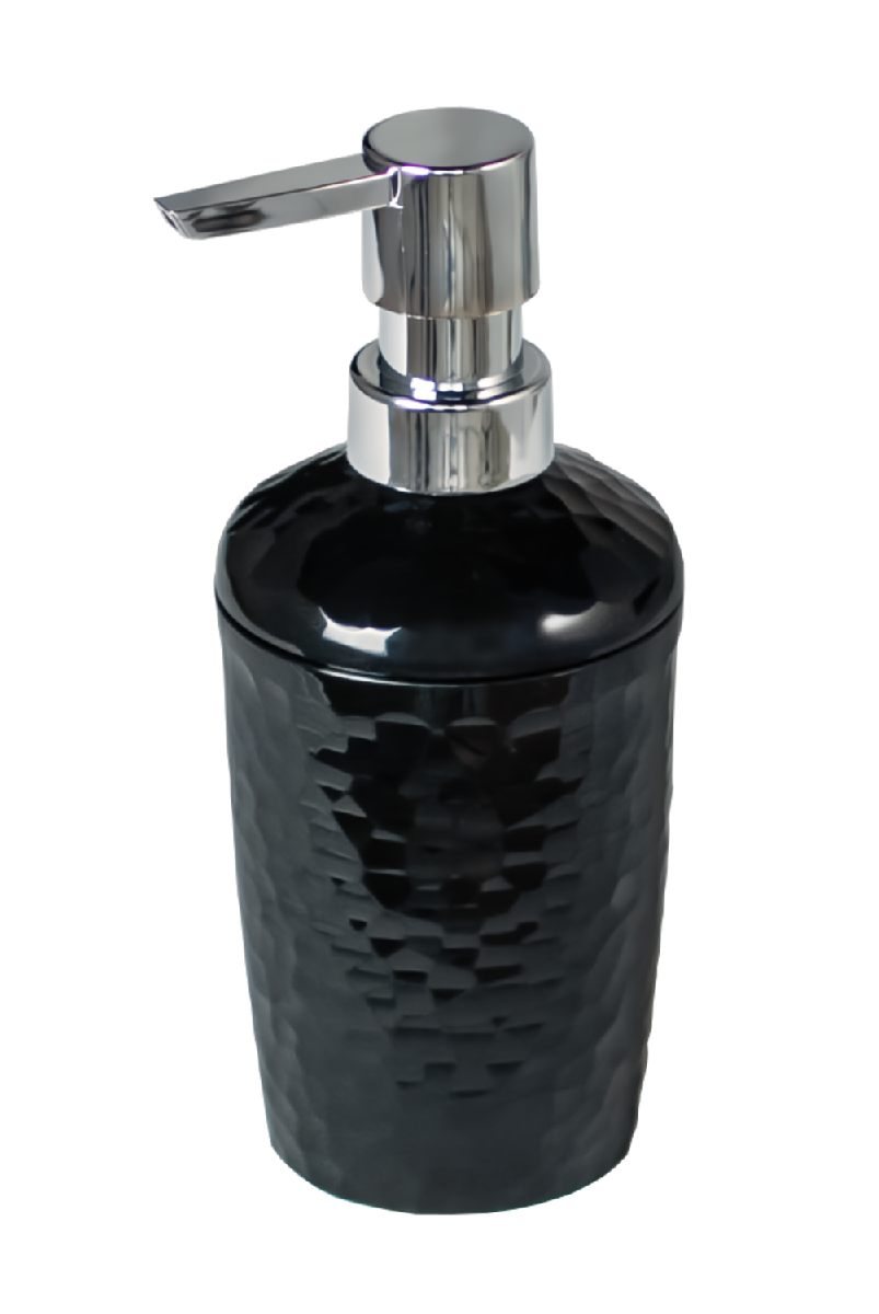 Диспенсер для жидкого мыла "Tule" 350мл черный (16)