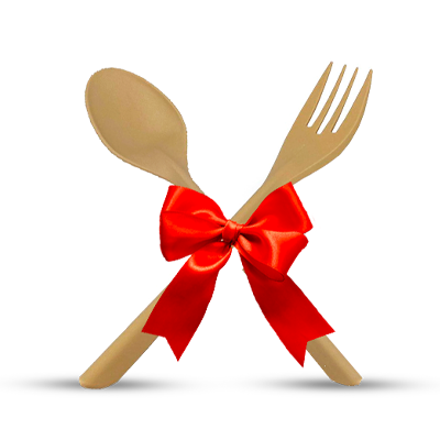 Столовые приборы из кукурузного крахмала