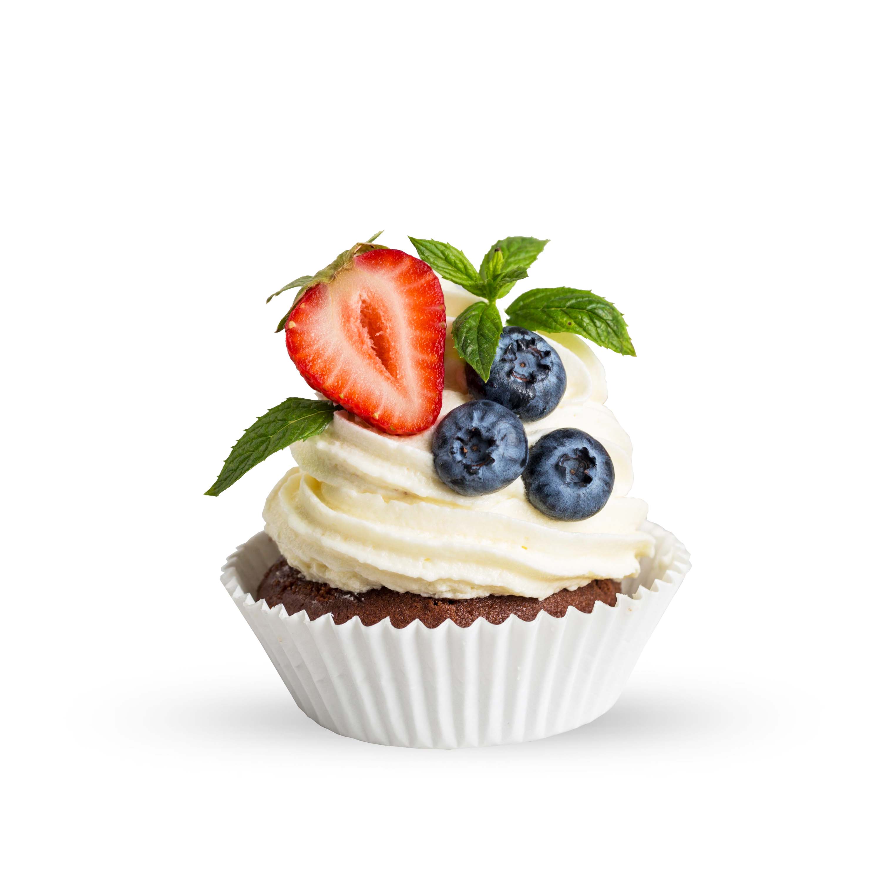 Тарталетки бумажные круглые белые 50*25мм (1000/20000)