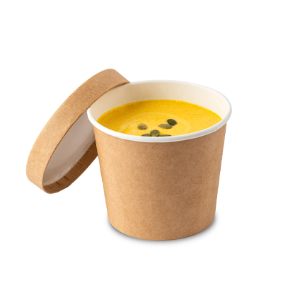 Контейнеры картонные универсальные круглые