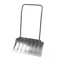 Движок д/снега ЛИДЕР алюм. средний формов. с мет. накл. (750х430мм.)