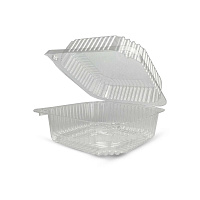 Контейнер-ракушка "УК-13Р" 119*119*60 ПЭТ (100/1200)