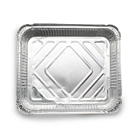 Форма алюминиевая прямоугольная 146*121в 112*87н h40 450мл R28L (АС) (50/1200)