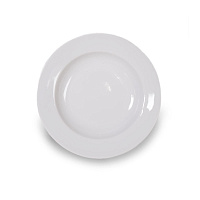 Тарелка глубокая фаянсовая д200мм, 250мл, белье