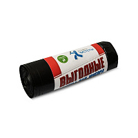 Мешки для мусора в рулоне ПВД 70*110 120л 30мкр 430гр Compact 10шт (20) 