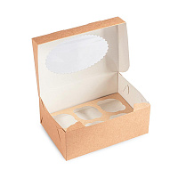 Коробка для маффинов под 6шт MUF 6 250*170*100 OSQ (25/150)