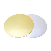 Подложка ламинированная золото/белая 3,2(+0,3)мм 26см 10шт