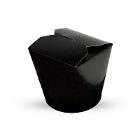 Коробки для лапши 750мл черная "China Pack" (50/500)