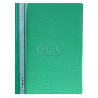 Папка-скоросшиватель А4 зеленая 