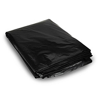 Мешки для мусора в пласте ПВД 180л 70мк 100*120см черные (50)