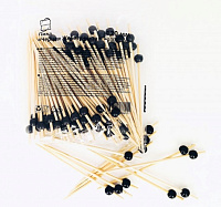 Пика декоративная "Жемчужина черная" 12см (1/40)