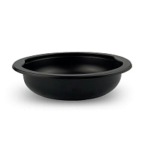 Миска под запайку ПР-МС 350мл 150-35мм РР черная (480)