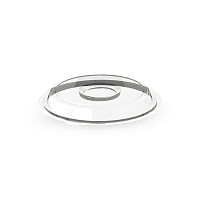 Крышка для контейнера КД110 прозрачная d160мм PS PET (400)