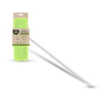 Швабра для уборки микрофибра длинный ворс телескопическая ручка Master Fresh (6)