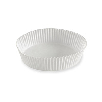 Тарталетки бумажные круглые белые 90*25мм (4000)