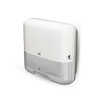 Диспенсер для полотенец ZZ-укл. "Tork H3" мини белый арт. 553100-00