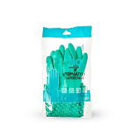 Перчатки латексные ЗЕЛЕНЫЕ размер S HQ Profiline (50) 73580