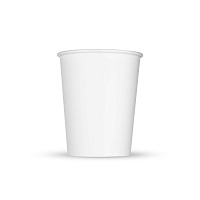 Стакан картонный 300мл белый d=90 (50/1000)