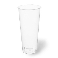 Стакан пластиковый 500мл d=90 Bubble Cup прозрачный глянцевый PP П (32/512)