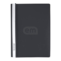 Папка-скоросшиватель А4 черная 