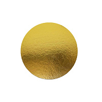 Подложка ламинированная золотая 2,5мм 28см 20шт ForGenika