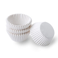 Тарталетки бумажные круглые белые 30*24мм (2000/20000)