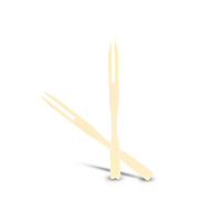 Вилочка бамбуковая 9см (100)