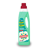 Чистящее ср-во для мытья полов и стен "Санокс" зеленый бриз 950мл (10)