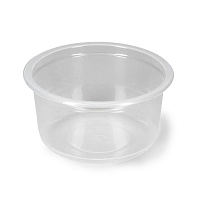Контейнер круглый К115 d115мм 350мл h59мм прозрачный PP ДП (50/500)