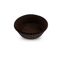 Тарталетки бумажные круглые коричневые 60*25мм (1000/15000)
