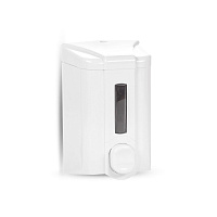 Диспенсер для жидкого мыла 1л заливной белый (S)