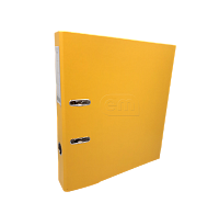 Папка-регистратор А4 50мм PVC "Classic" желтая 
