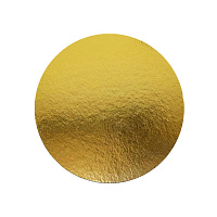 Подложка ламинированная золотая 0,8мм 16см 100шт ForGenika