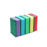 Губка для мытья посуды Мега 100*65*40мм 5шт (15)