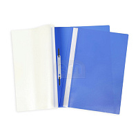 Папка-скоросшиватель А4 синяя (25)