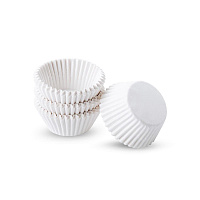 Тарталетки бумажные круглые белые 50*30мм (1000/20000)