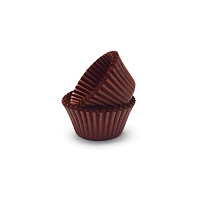 Тарталетки бумажные круглые коричневые 25*16мм (2000/50000)