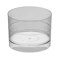 Чашка фуршетная Ноль 60 мл прозрачная 53*53*40мм 5006П (210)